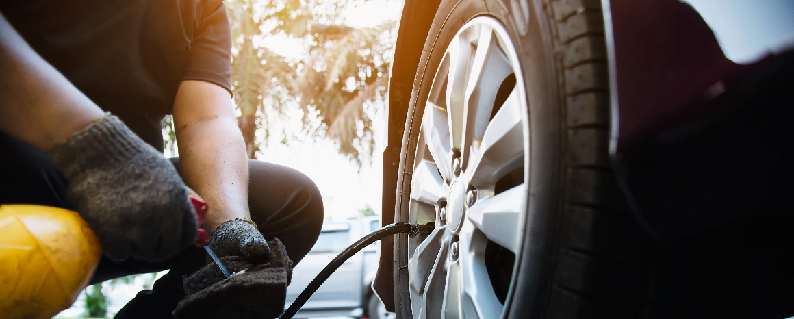 Car tyre pressure